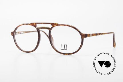 Dunhill 6114 Oval Round Eyeglasses 90s Details