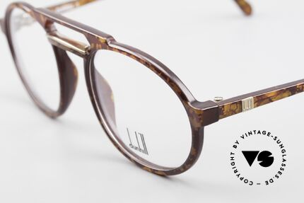 Dunhill 6114 Oval Round Eyeglasses 90s, manly british design from the 90's - tortoise colored, Made for Men