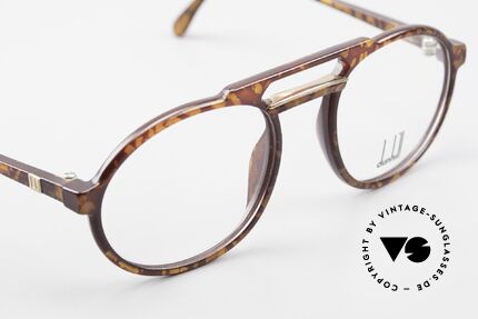 Dunhill 6114 Oval Round Eyeglasses 90s, unworn (like all our rare vintage Dunhill eyeglasses), Made for Men