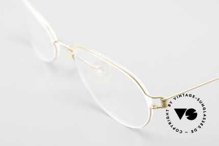 Lindberg Kari Air Titan Rim Titanium Ladies Eyeglasses, simple & strong frame: free from screws, rivets & welds, Made for Women