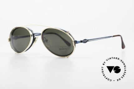 Sunglasses Bugatti 05728 Rare 90's Eyeglasses Clip On