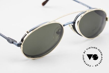 Sunglasses Bugatti 05728 Rare 90's Eyeglasses Clip On