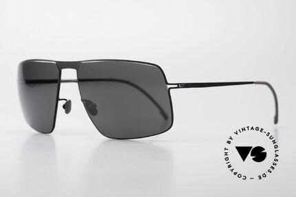 Mykita Leif Men's Mykita Sunglasses 2011, Model Lite Sun Leif Black, black-solid, size 62/15, 135, Made for Men