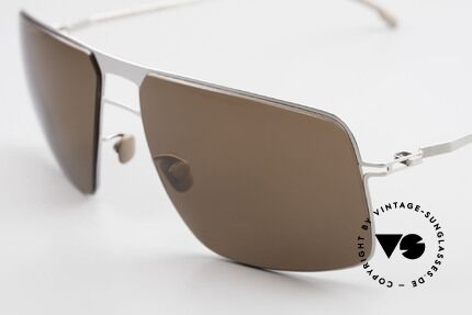 Mykita Leif Men's Designer Sunglasses 2011, innovative and flexible metal frame in Large to XL size, Made for Men