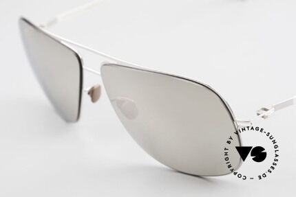 Mykita Jon Limited Platinum Edition 2011, innovative and flexible metal frame = One size fits all!, Made for Men and Women