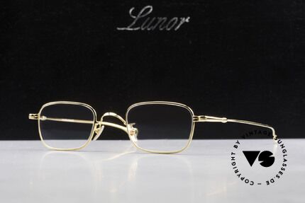 Glasses Lunor V 109 Lunor Men's Frame Gold Plated