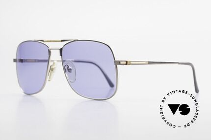 Dunhill 6038 18kt Gold Titanium 80s Shades, manufacturing costs in 1986 = 120,- DM (app. 75 USD), Made for Men