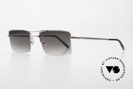 Cartier Semi T-Double Square Men's Titanium Shades, precious original in a timeless design, top quality, Made for Men