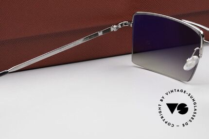 Cartier Semi T-Double Square Men's Titanium Shades, the ZEISS sun lenses could be replaced optionally, Made for Men