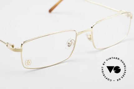 Cartier River - M Golden Luxury Frame Square, orig. catalog name: Cartier RIVER T8100659, GOLD, Made for Men