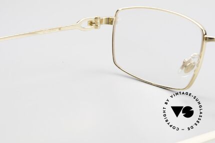 Cartier River - M Golden Luxury Frame Square, NO retro eyeglasses; an old original from app. 2006!, Made for Men