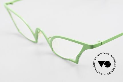 Theo Belgium James Cateye Crazy Reading Glasses, unworn (like all our vintage designer specs by THEO), Made for Women