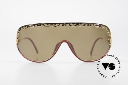 Christian Dior 2501 Panorama View Sunglasses 80's, one large, single shade in X-Large size (vintage shield), Made for Women