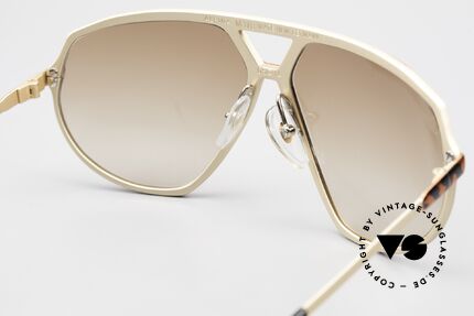 Alpina M1/8 80's West Germany Sunglasses, the metal frame could be glazed with prescriptions, Made for Men