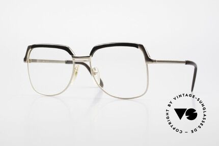 Bausch & Lomb 418 Gold Filled 80's Combi Frame, rare 1980's designer eyeglasses by BAUSCH & LOMB, Made for Men