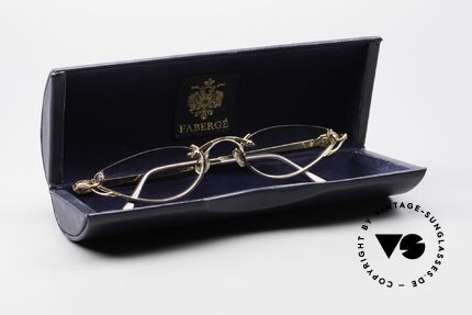 Fabergé KF1815 Jewelry Eyeglasses For Ladies, NO RETRO fashion, but an old Original from 1996, Made for Women