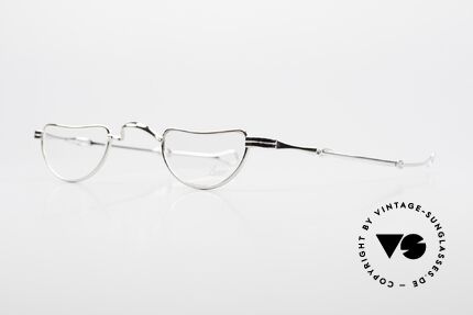 Lunor I 07 Telescopic Extendable Frame Sliding Temples, well-known for the "W-bridge" & the plain frame designs, Made for Men and Women