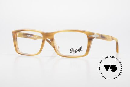 Persol 3060 Men's Glasses Timeless Classic, PERSOL 3060: very striking eyeglasses for men, Made for Men