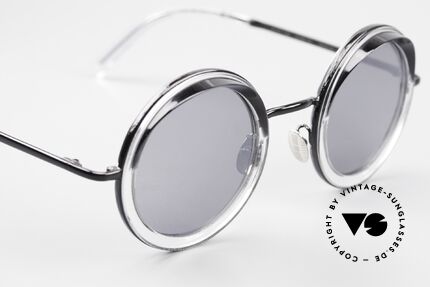 Sunglasses Cutler And Gross 1277 Round Designer Sunglasses