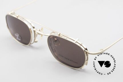 Koh Sakai KS9716 Clip On Frame Ladies & Gents, made in the same factory like Oliver Peoples & Eyevan, Made for Men and Women