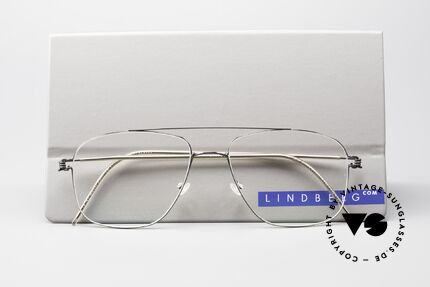 Lindberg Mikkel Air Titan Rim Square Aviator Men's Glasses, Size: large, Made for Men