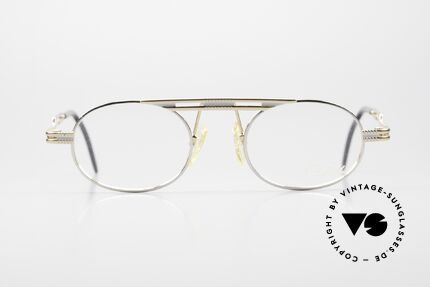 Cazal 762 Oval 90's Vintage Eyeglasses, very creative frame construction (typically Cazal), Made for Men and Women