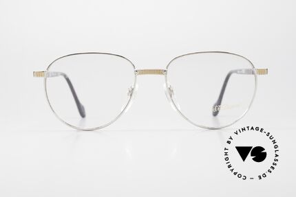 S.T. Dupont D030 90's Luxury Panto Eyeglasses, top craftsmanship (all Dupont frames are gold-plated), Made for Men