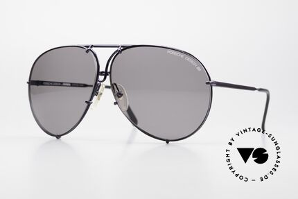 Porsche 5623 Vintage Special Edition Shades, LIMITED SPECIAL EDITION = indigo/purple metallic!, Made for Men and Women