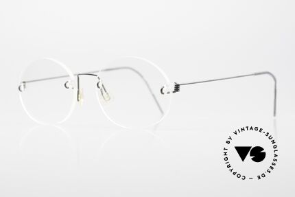 Lindberg Air Titan 213 Rimless Frame 90's Specs, thus an almost endless number of lens designs possible, Made for Men and Women