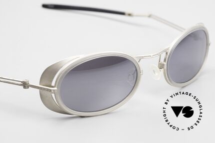 DOX 08 HLS Industrial Frame Mirrored, with silver mirrored sun lenses for 100% UV protection, Made for Men and Women