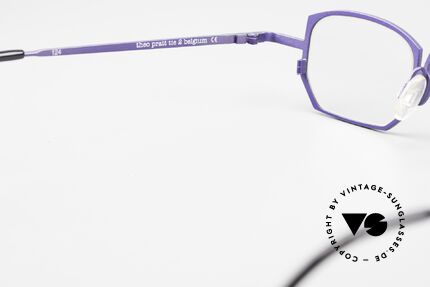 Theo Belgium Pratt Women's Glasses Purple Titan, the frame can be glazed with optical (sun) lenses, Made for Women