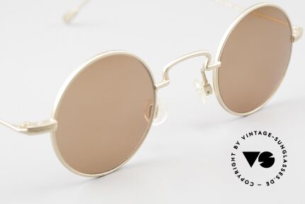 Neostyle Holiday 913 Small Round Puristic Frame, unworn (like all our rare VINTAGE sunglasses), Made for Men and Women