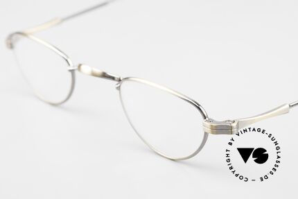 Lunor II 06 Reading Specs Antique Gold, also real / tangible "made in Germany" top-quality, Made for Men and Women