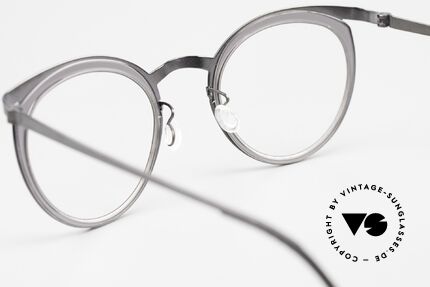 Lindberg 9722 Strip Titanium Round Panto Women's Frame, orig. DEMO lenses can be replaced with prescriptions, Made for Women