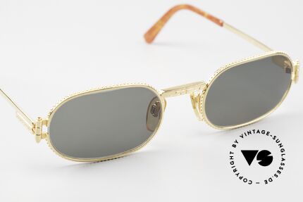 Gerald Genta Gefica 01 24ct Gold Plated 90's Shades, unworn, one of a kind with serial number, size 53-21, Made for Men and Women