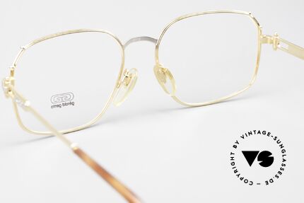 Gerald Genta Gold & Gold 08 90's Precious Metal Frame, unworn, one of a kind with serial number, size 59-18, Made for Men