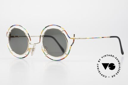 Taxi ST7 by Casanova Colorful 80's Sunglasses, represents the exuberance of the Venetian carnival, Made for Men and Women