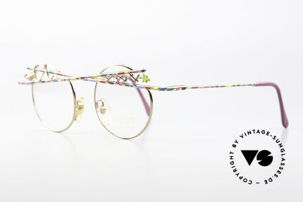 Taxi ST3 by Casanova Paradise Eyeglasses, frame with paradise symbols (snake, apple, leaf), Made for Women