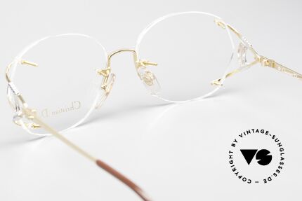 Christian Dior 2591 Rimless Frame From 1989, of course suitable for optical lenses (progressive), Made for Women
