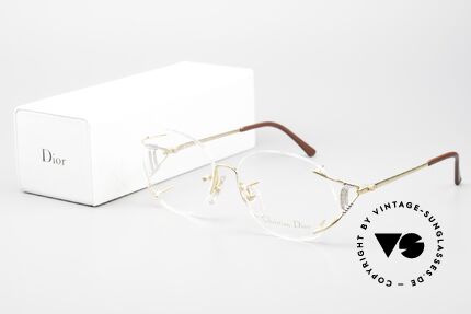 Christian Dior 2591 Rimless Frame From 1989, Size: medium, Made for Women