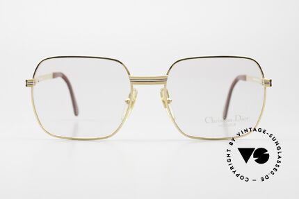 Christian Dior 2389 Gold-Plated Monsieur Frame, GOLD-PLATED & rhodanized frame with spring hinges, Made for Men