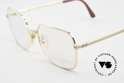 Christian Dior 2389 Gold-Plated Monsieur Frame, new old stock (like all our vintage 80's Dior Monsieur!), Made for Men