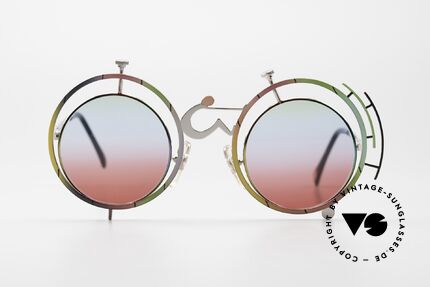Casanova SC3 Colorful Art Sunglasses, legendary 'Simbolismo-Series' ("symbolist manifesto"), Made for Men and Women