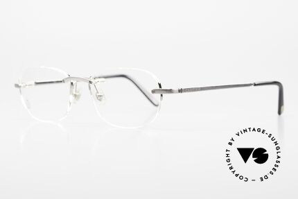Cartier T-Eye Rimless Titanium Frame Rimless, Cartier catalog reference number is T8100451, Made for Men and Women