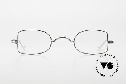 Lunor II 09 Vintage Specs Antique Silver, Lunor: timeless classics, ANTIQUE-SILVER finish (AS), Made for Men and Women