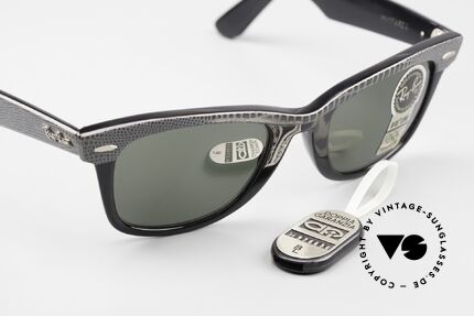 Ray Ban Wayfarer I Limited Leather Sunglasses, NO retro Italy-Wayfarer; an old 80's USA ORIGINAL, Made for Men and Women