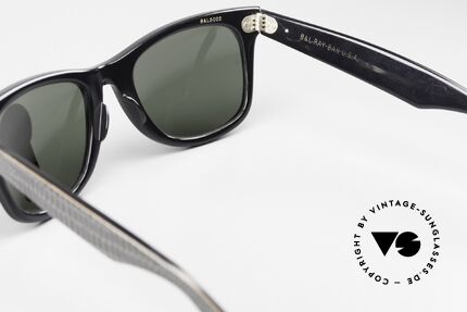 Ray Ban Wayfarer I Limited Leather Sunglasses, original name: W0497 Wayfarer Leather Gray / Black, Made for Men and Women