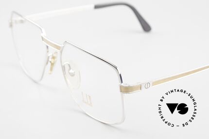 Dunhill 6021 Rhodium-Plated Eyewear, monumental: produced to last a lifetime; precious rarity, Made for Men