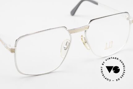 Dunhill 6021 Rhodium-Plated Eyewear, a valuable, unworn old 1980s ORIGINAL; true VINTAGE, Made for Men