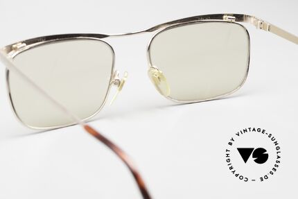 Rodenstock Carlton F 60's Sunglasses Gold Filled, changeable lenses: darker in the sun & lighter in the shade, Made for Men